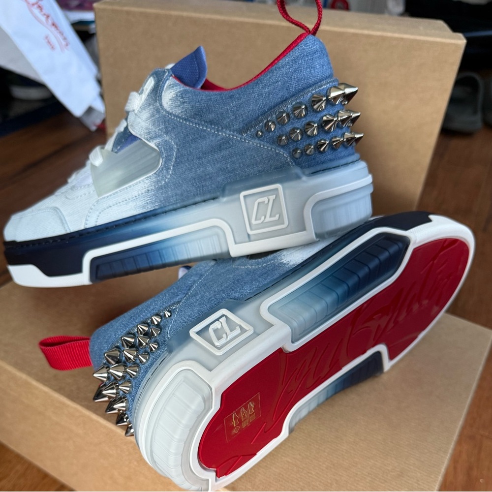 Christian Louboutin sneakers Brand New! Size 41 men’s US 8. Women US 9